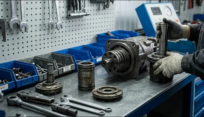 Ремонт гидромотора Linde — аксиально-поршневые серии