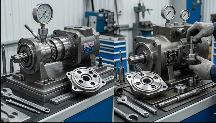 Bosch Rexroth или Sauer Danfoss: сравнение ведущих брендов