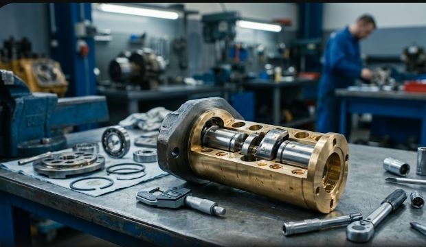 Ремонт гидравлических систем фронтальных погрузчиков Volvo