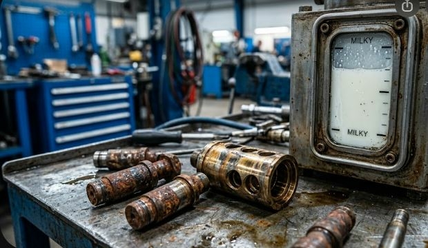 Вода в гидравлическом масле: последствия для качающего узла