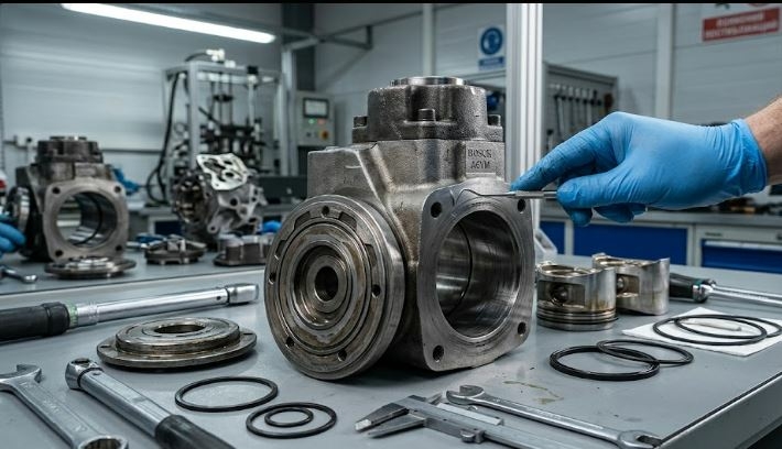 Ремонт гидромоторов Bosch Rexroth:частые неисправности и их устранение