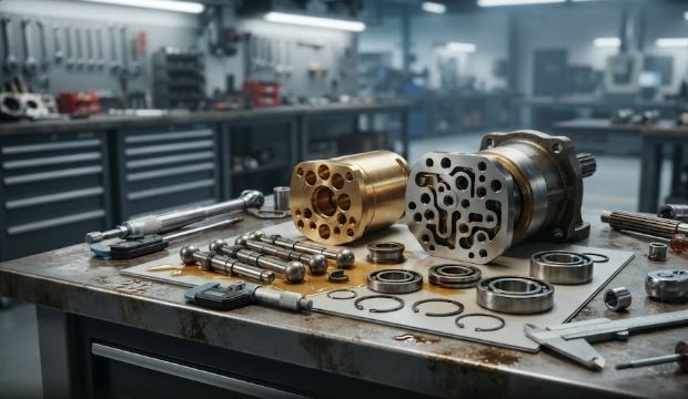 Восстановление гидронасосов для дорожных фрез Wirtgen