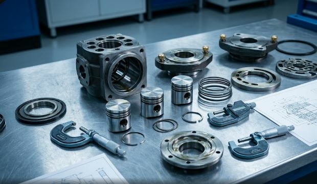 Ремонт гидронасосов для тракторов John Deere и Case