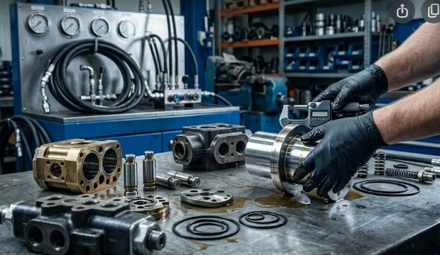 Особенности ремонта гидравлики лесовозных фишек