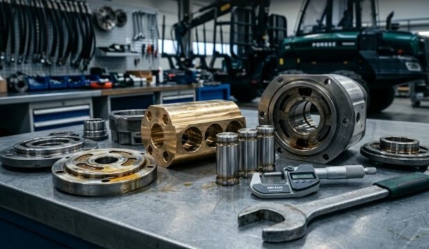Особенности ремонта гидронасосов на лесных форвардерах Ponsse и John Deere